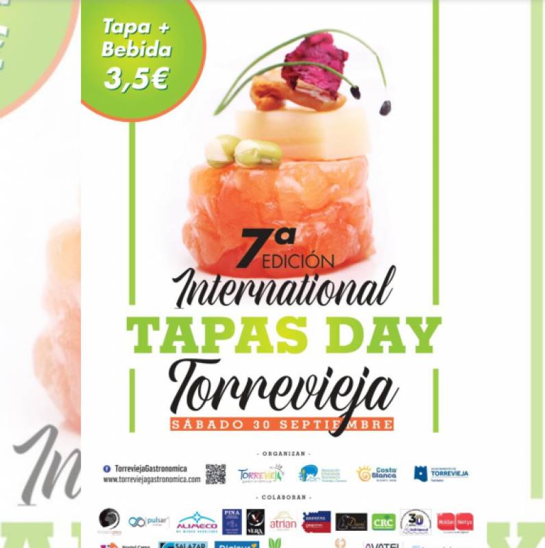 Sept 30 International Tapas Day comes to Torrevieja