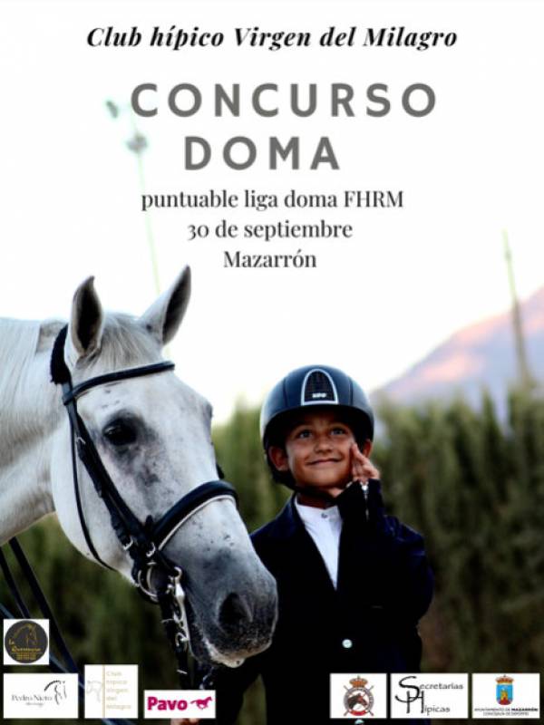SEPTEMBER 30 TOP LEVEL EQUESTRIAN DRESSAGE COMPETITION IN MAZARRON