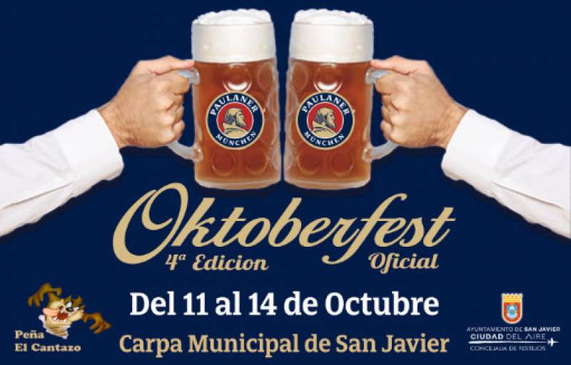 October 11 to 14 Oktoberfest in San Javer