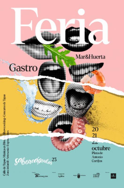 October 20 to 22 Mar & Huerta Gastronomy Fair in Aguilas