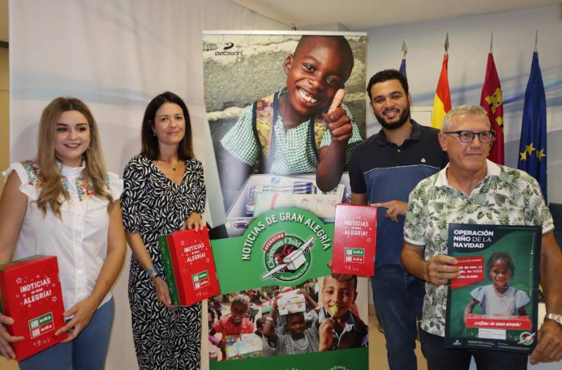 Águilas again supports Operation Christmas Child in 2023
