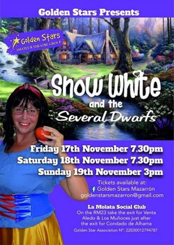 November 17-19 Snow White and the Several Dwarfs at La Molata Social Club