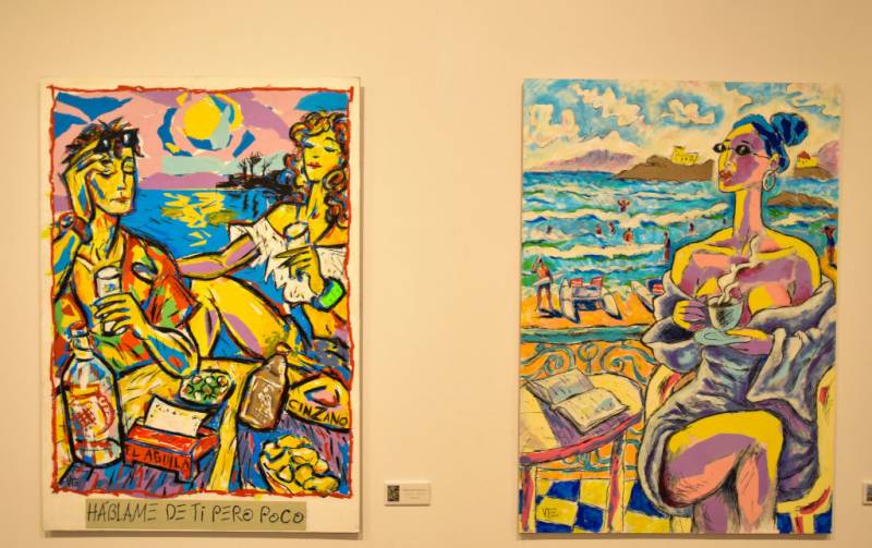 Until November 5 Art exhibition by Vicente Tiburcio in Mazarron