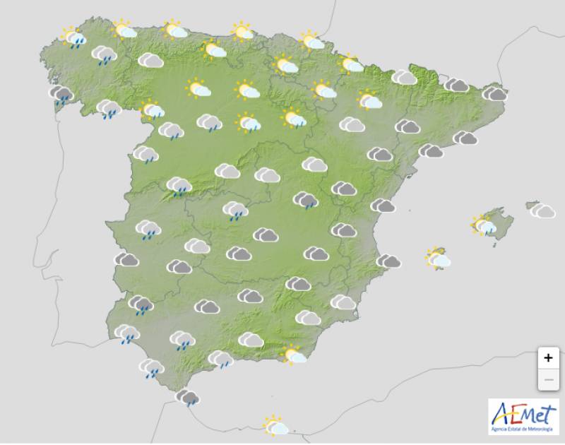 First high-impact storm of the season hits: Spain weather forecast Oct 19-22