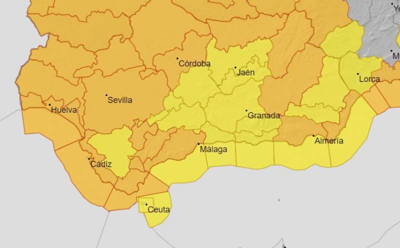 Alerts issued ahead of wet and windy weekend: Andalusia weather forecast October 19-22