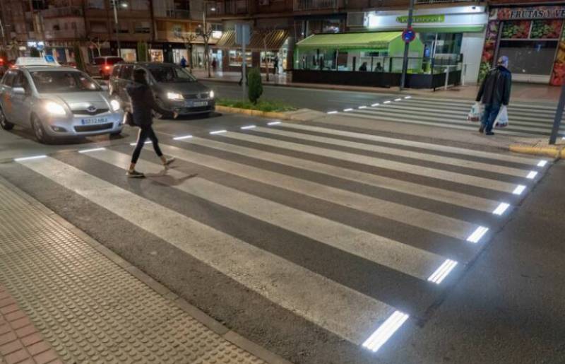 San Javier invests in smart pedestrian crossings to improve road safety