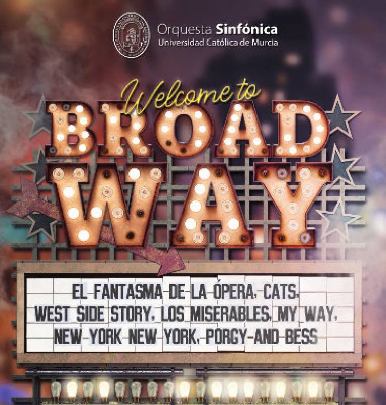 November 4 The greatest Broadway musicals come to Jumilla!