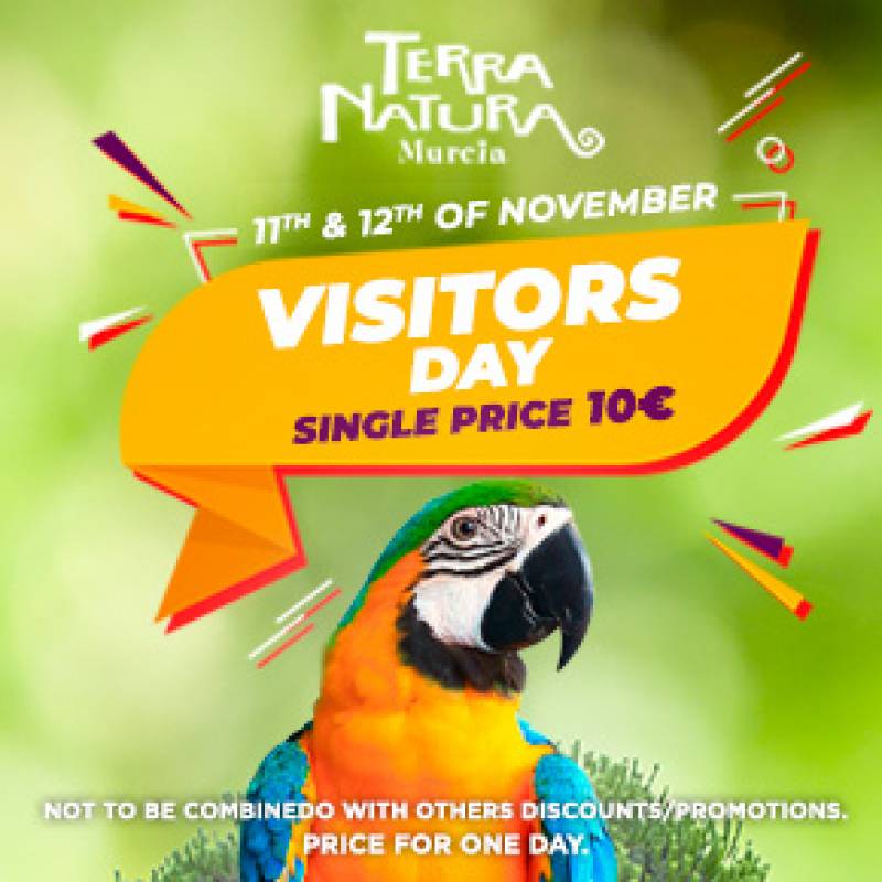 November 11 and 12 Terra Natura Murcia Visitors Day deal