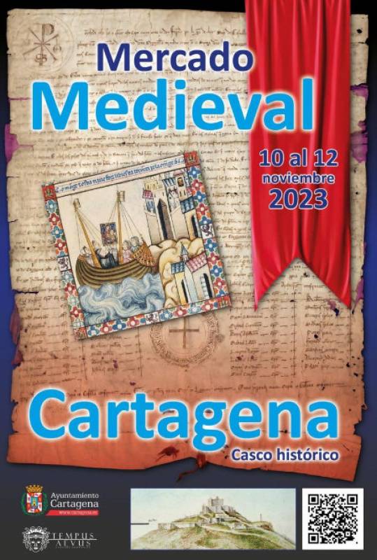 November 10 to 12 Medieval market in Cartagena