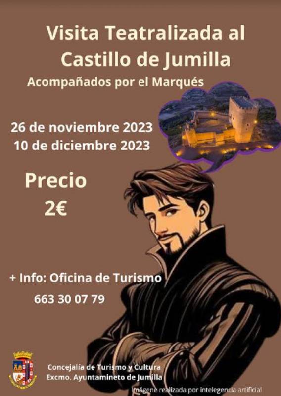 December 10 Dramatized tour of the castle of Jumilla