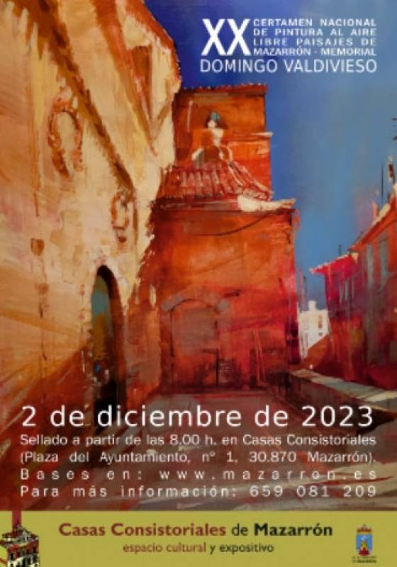 December 2 Annual open-air painting competition in Mazarron