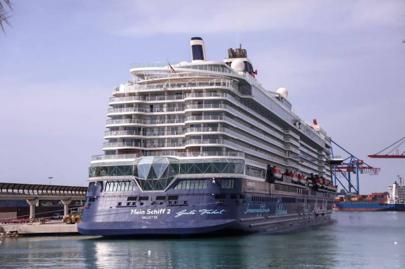 Record number of cruise ships in Malaga 2023