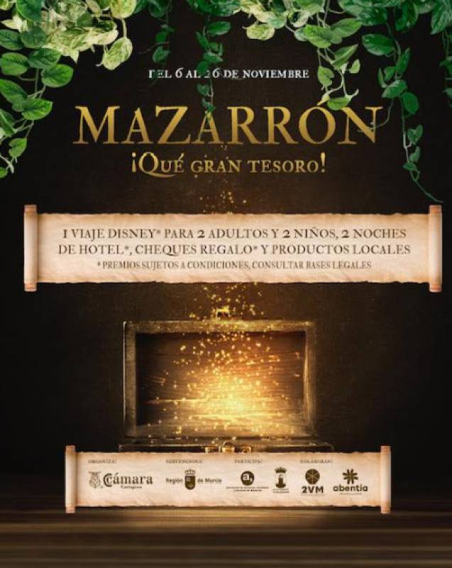 Until November 26 Great prize draw for shoppers in Mazarron