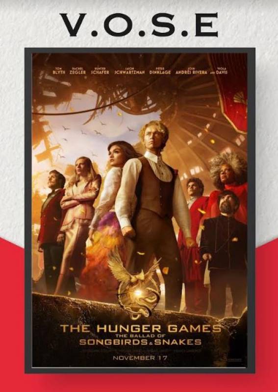 Thursday November 23 The Hunger Games: The Ballad of Songbirds and Snakes in English at the Cinemax Almenara