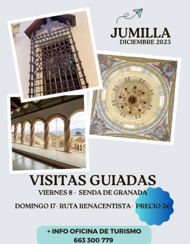December 8 Free guided tour of the Senda de Granada in Jumilla