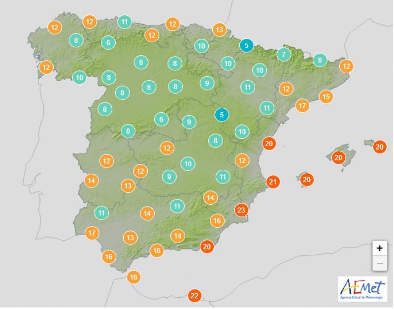 Warm but unsettled this weekend: Spain weather forecast Nov 30-Dec 3