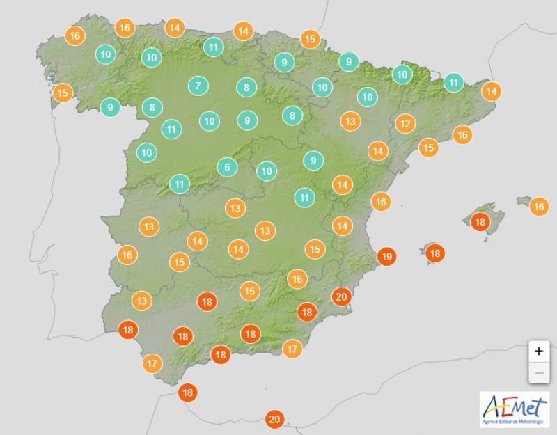 Temperatures on the rise but the rain continues: Spain weather forecast Dec 7-10