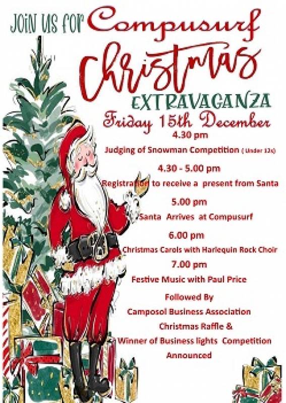 December 15 Compusurf Christmas Extravaganza Camposol Sector B Commercial Centre