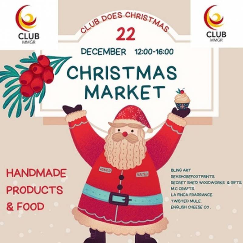 December 22 Club does Christmas at Club MMGR Christmas Market