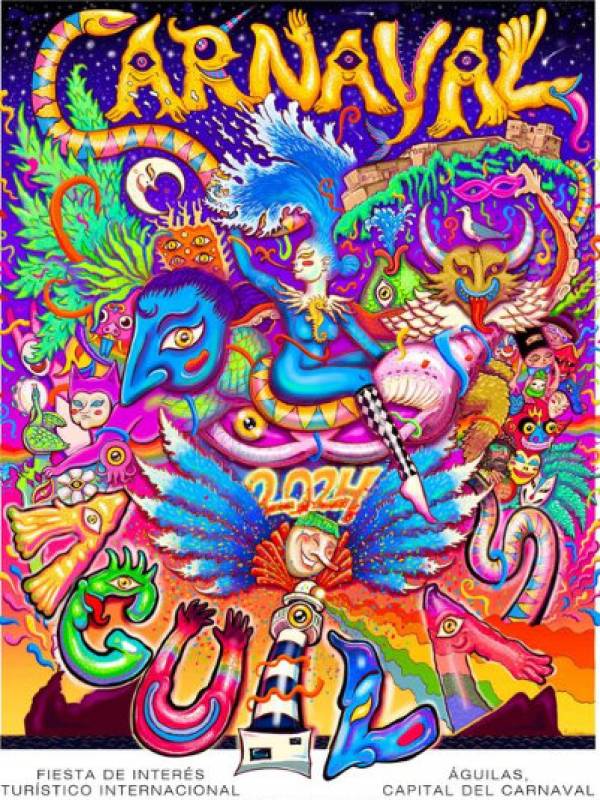 Aguilas unveils spectacular 2024 Carnival promotional poster!