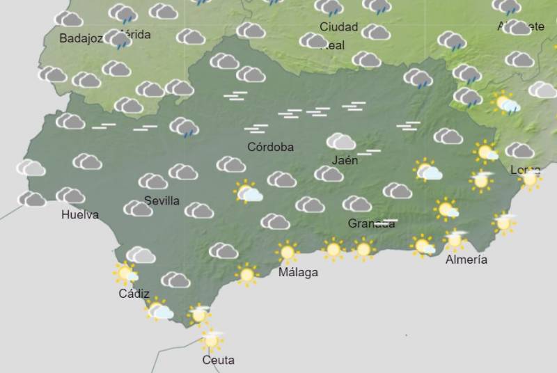 Get ready for a drenching: Andalusia weekly weather forecast January 15-21