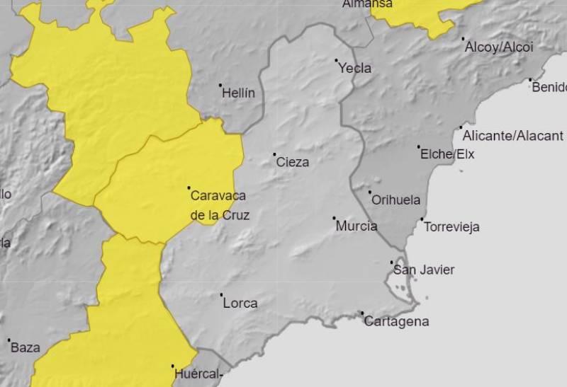 A wet and windy weekend: Murcia weekend weather forecast January 18-21