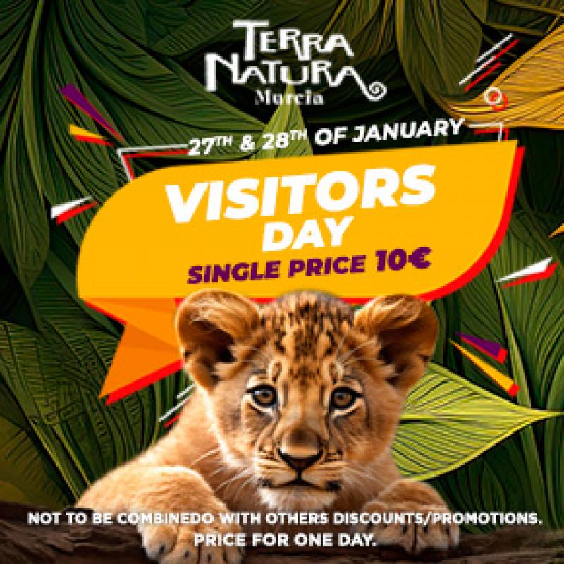 January 27 and 28 Terra Natura Murcia Visitors Day deal