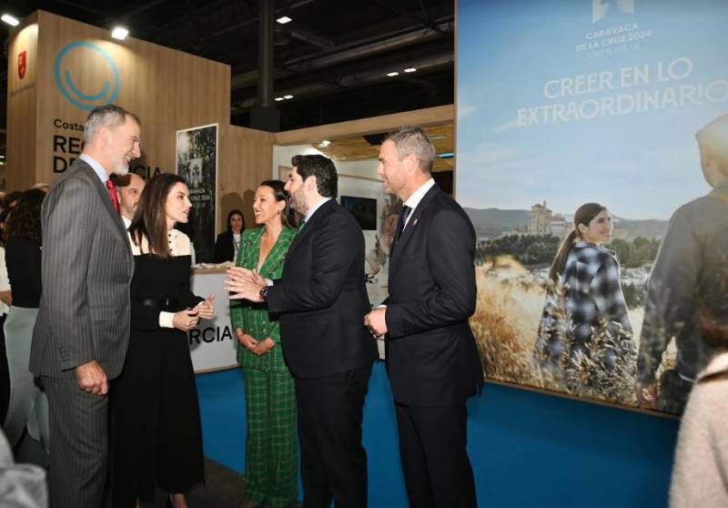 King and Queen of Spain impressed by Murcia tourism offering 2024
