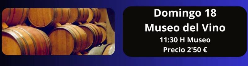 February 18 Guided tour of the Wine Museum in Jumilla