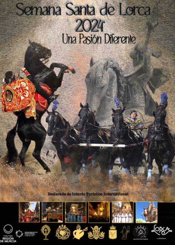 Lorca presents 2024 Semana Santa poster