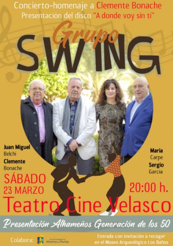 March 23 Swing concert in Alhama de Murcia