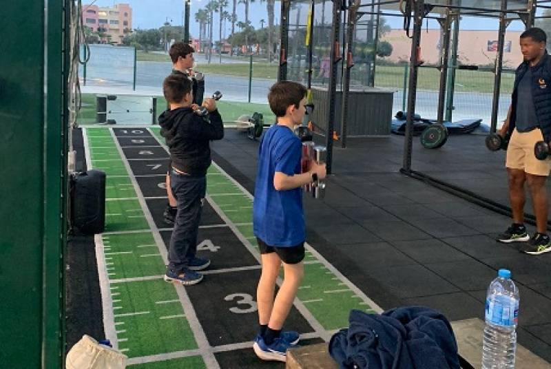 Fitness and Padel for kids at Club MMGR Mar Menor Golf Resort