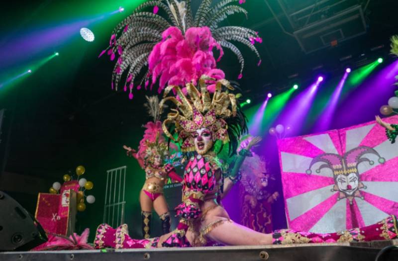 Drag Perseida wins the annual Aguilas Carnival drag queen gala