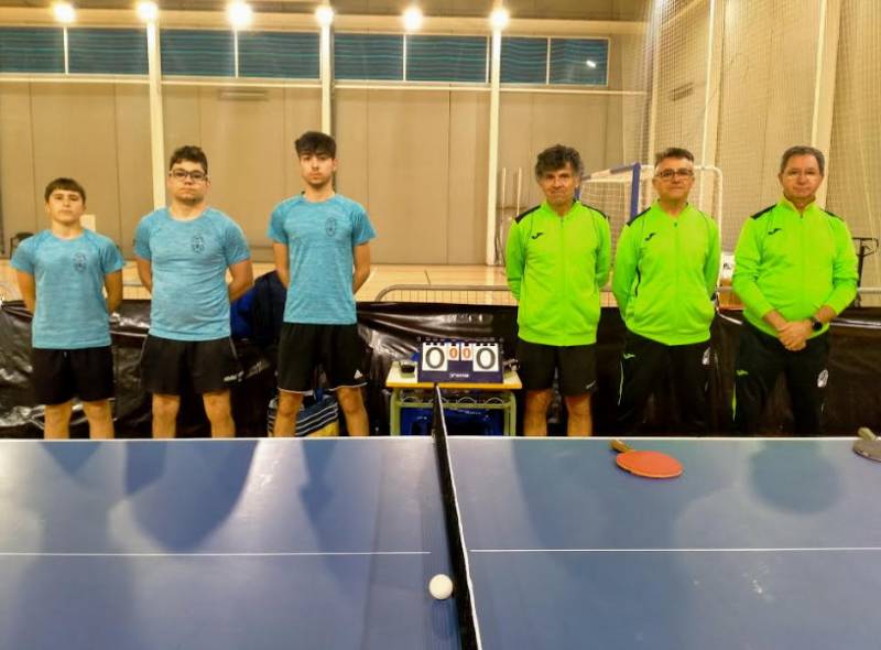 February 10 Support Mazarron table tennis club in the Region of Murcia league!