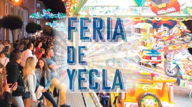 The annual September fair and fairground in Yecla