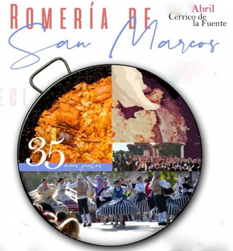 The Romería of San Marcos in Yecla on or close to April 25