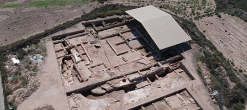 Los Torrejones Roman archaeological site in Yecla