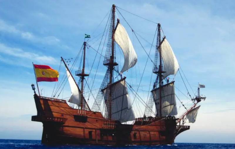 March 7 to 10 The Nao Victoria galleon in Mazarron
