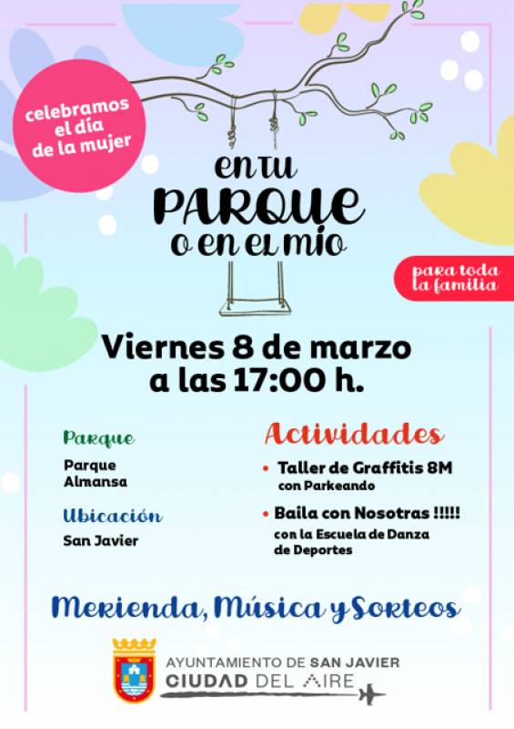 Friday March 8 San Javier kids dance and graffiti workshop