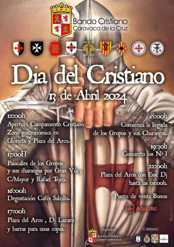 April 13 The Day of the Christians in Caravaca de la Cruz