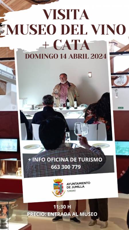 April 14 Guided tour and tasting at the Wine Museum of Jumilla