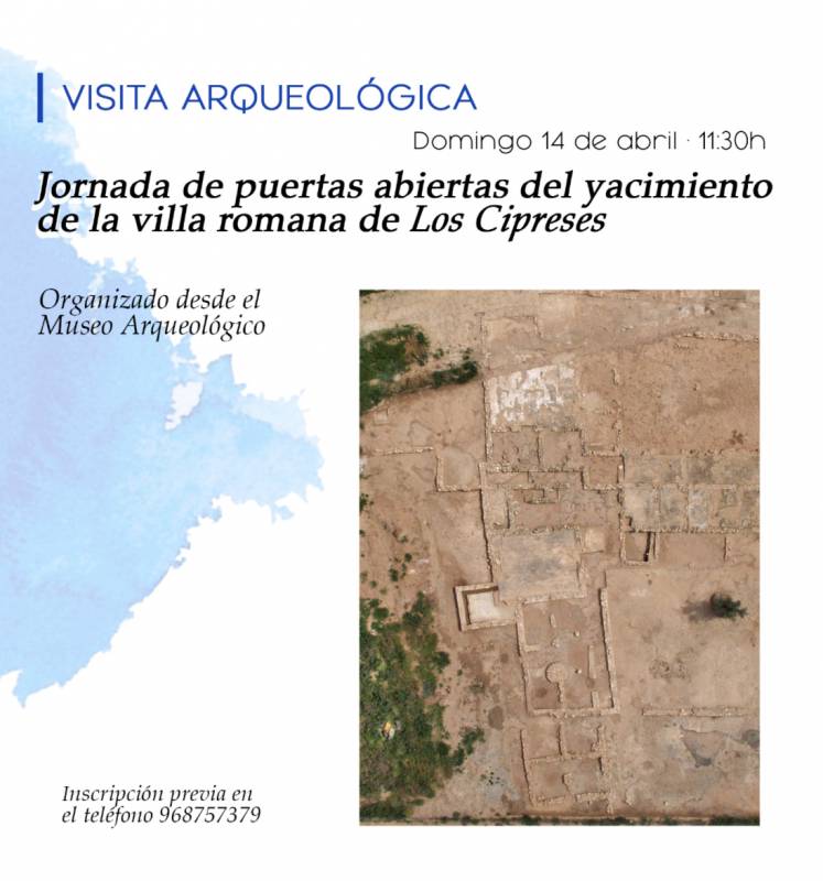 April 14 Open doors day at the Roman villa of Los Cipreses in Jumilla