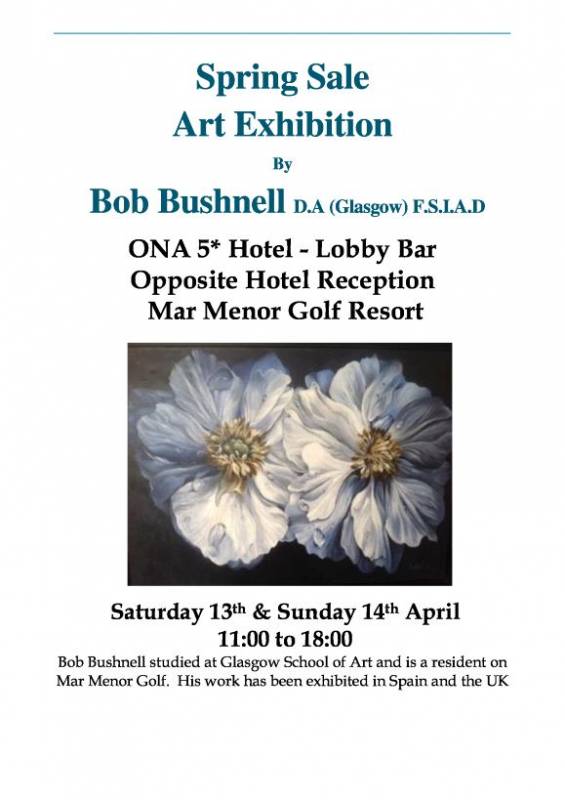 April 13 and 14 Art exhibition at MMGR hotel