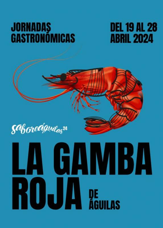 APRIL 19 TO 28 RED PRAWN GASTRONOMIC FESTIVAL IN AGUILAS