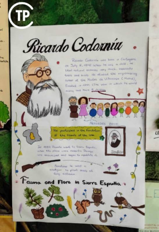 MAY 1 TO JUNE 30 EXHIBITION OF SCHOOL PROJECTS AT THE SIERRA ESPUA VISITOR CENTRE