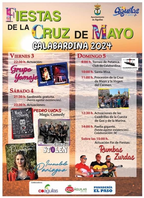 What’s on in Aguilas May 2024