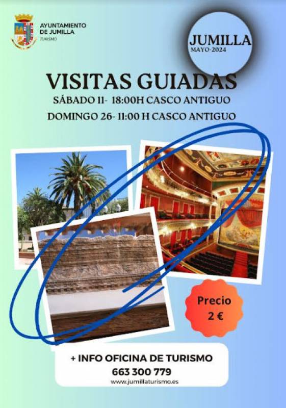 May 26 Guided tour of the historic centre of Jumilla and the church of Santiago