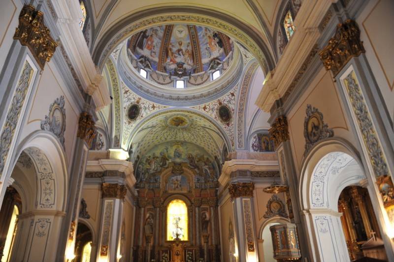 May 10 Free guided visit to the church of Nuestra Señora de la Asunción in Molina de Segura