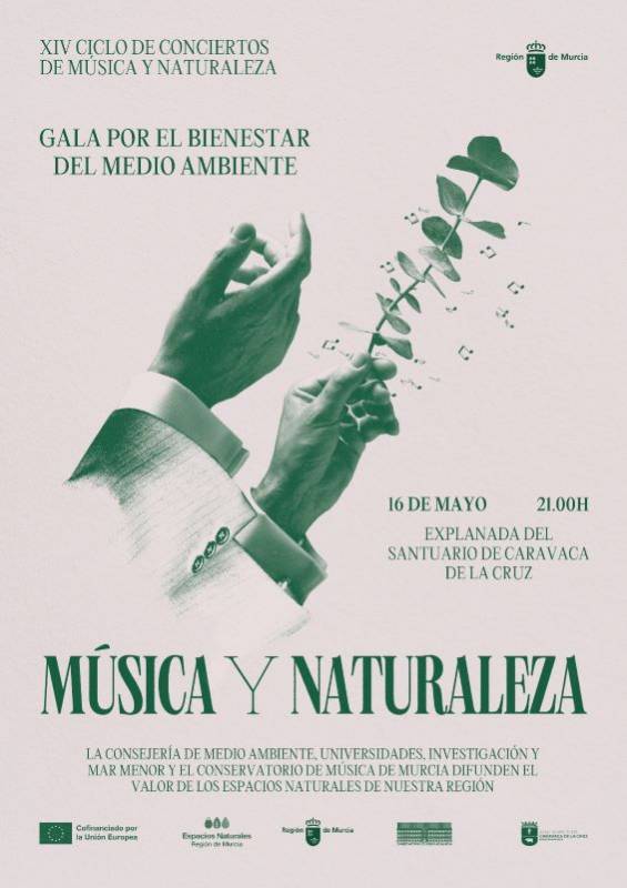 May 16 Music and Nature classical music cycle in Caravaca de la Cruz