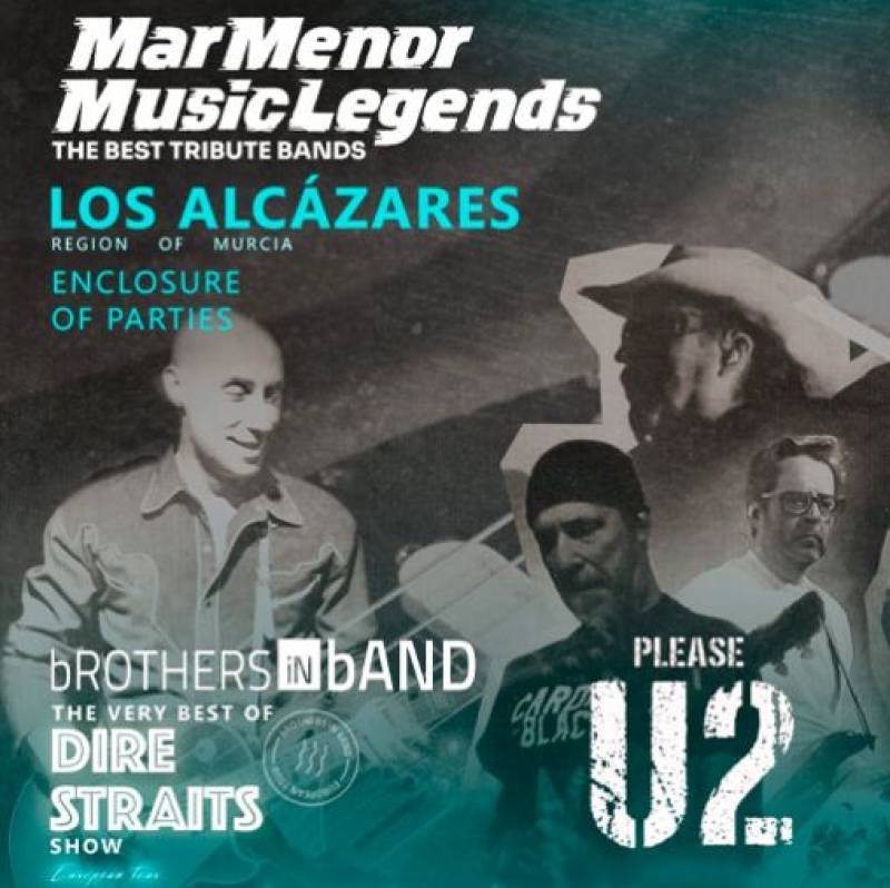 AUGUST 9 DIRE STRAITS AND U2 TRIBUTE CONCERT IN LOS ALCAZARES, MURCIA